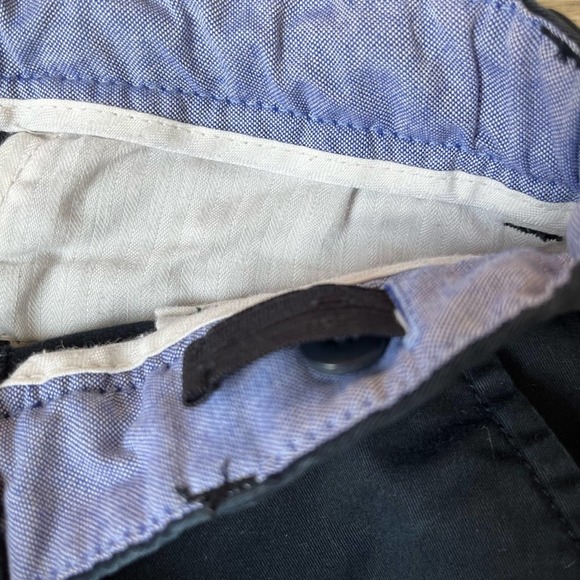 Lot of 2 Pairs of Girl Navy Blue Gap Uniform Pants | Adjustable waist | Size 12 - Picture 5 of 7